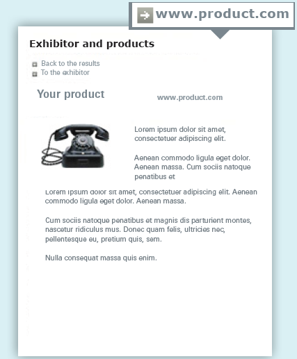 Product direct link